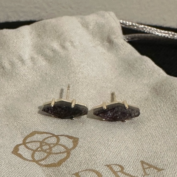 Kendra Scott Blue Stud Earrings - Picture 3 of 4